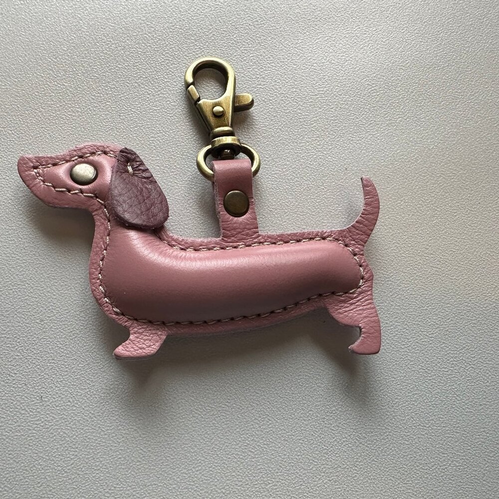 Portland Leather Vintage Pink Doxie Bag Flare